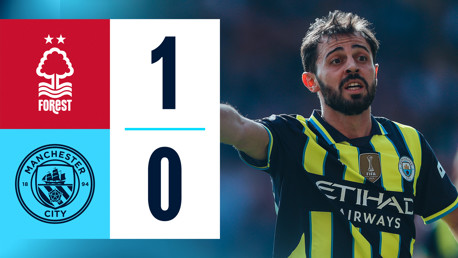 Nottingham Forest 1-0 City: Short highlights 