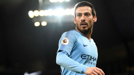 SILVA SERVICE: David is Manchester City's record Premier League appearance maker