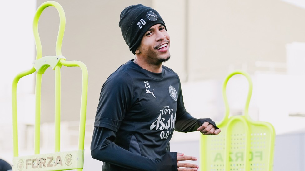 SPOTTED  : Savinho spies our club snapper!