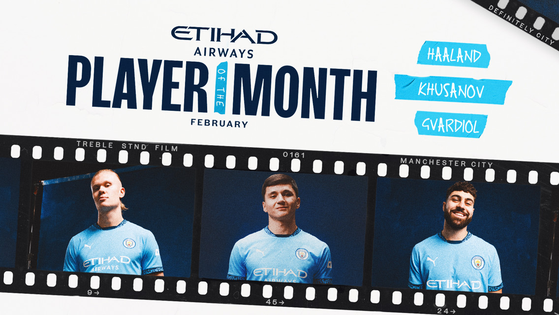 Etihad Player of the Month: February nominees revealed