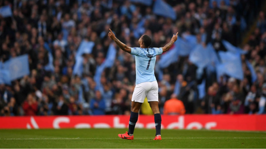 JUST CHAMPION : Raheem celebrates after his peerless opener
