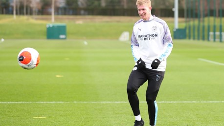 Entraînement: De Bruyne de retour ! 