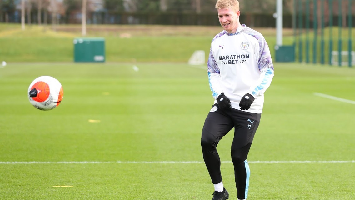 Entraînement: De Bruyne de retour ! 
