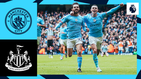 City v Newcastle United: Full-match replay