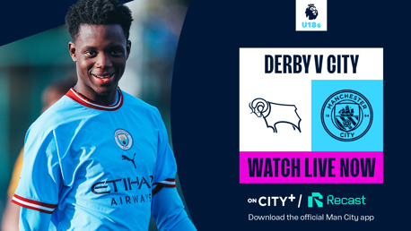 Watch City's final U18 Premier League North match of the season on City+ and Recast