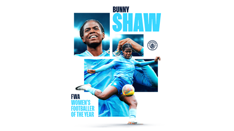 Bunny Shaw raih penghargaan Pemain Terbaik Wanita FWA Tahun Ini