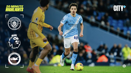 City 1-1 Brighton: 20-minute highlights