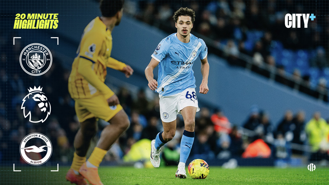 City 1-1 Brighton: 20-minute highlights