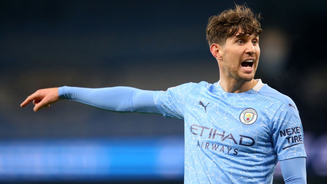 ROCK: Stones had a brilliant game v Fulham, helping City to another clean sheet.