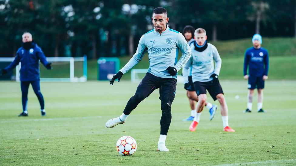 BRAZILIAN MAGIC : Gabriel Jesus keeps his eyes on the prize
