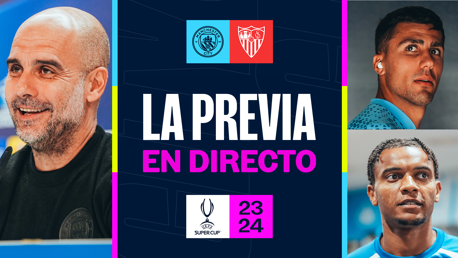 Rueda de prensa: Supercopa de Europa