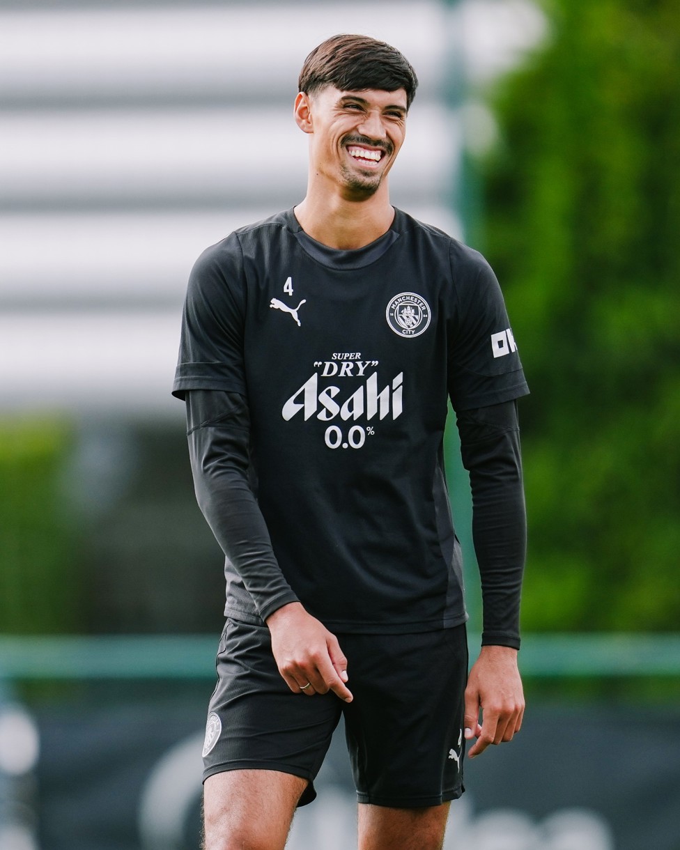 MIDFIELD MAESTRO : Tijjani Reijnders in high spirits