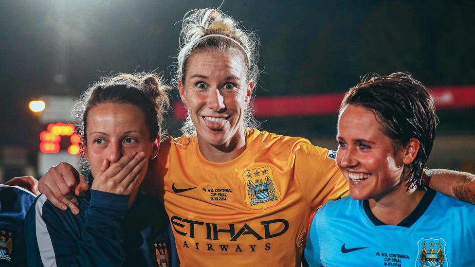 CUP SHOCK : FA WSL newcomers City defeated heavy favourites Arsenal in our debut season!