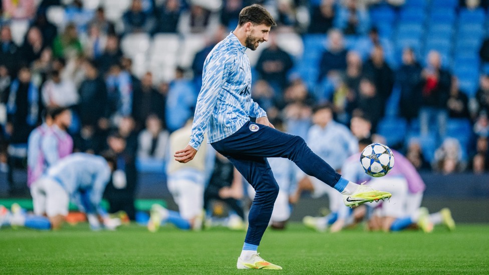 WARM UP : How's your touch, Ruben?