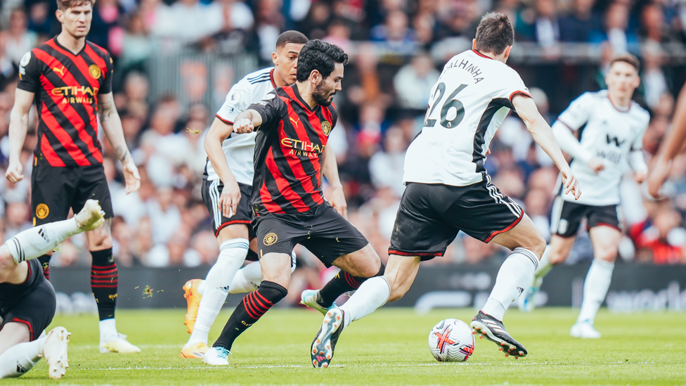 SILKY ILKAY : Running the midfield.