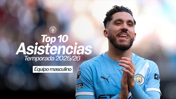Las 10 mejores asistencias del City en la temporada 2025/26