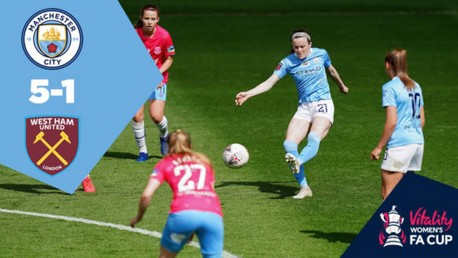 Women's FA Cup Extended Highlights: City 5-1 West Ham