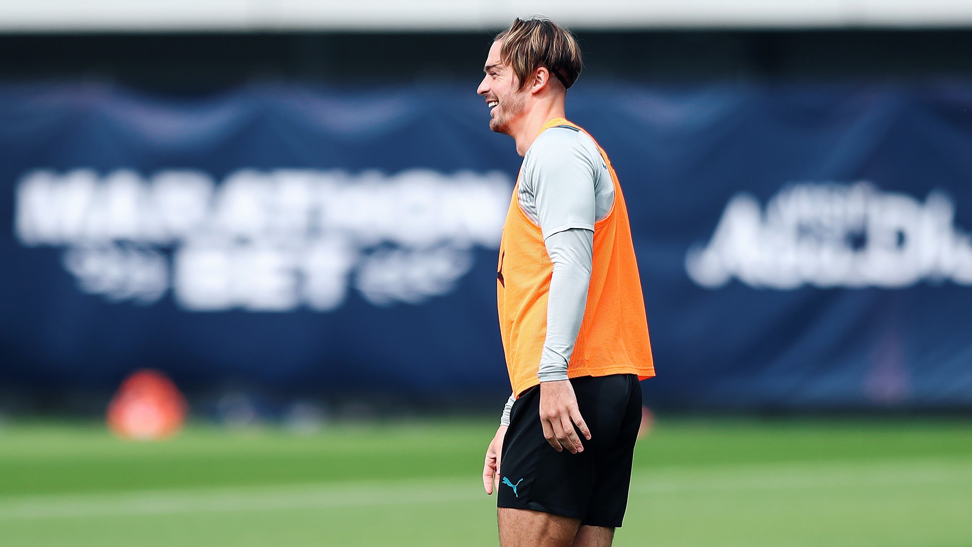 Jack Grealish: First training session