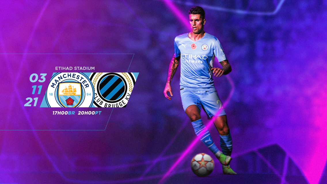 Man City x Club Brugge