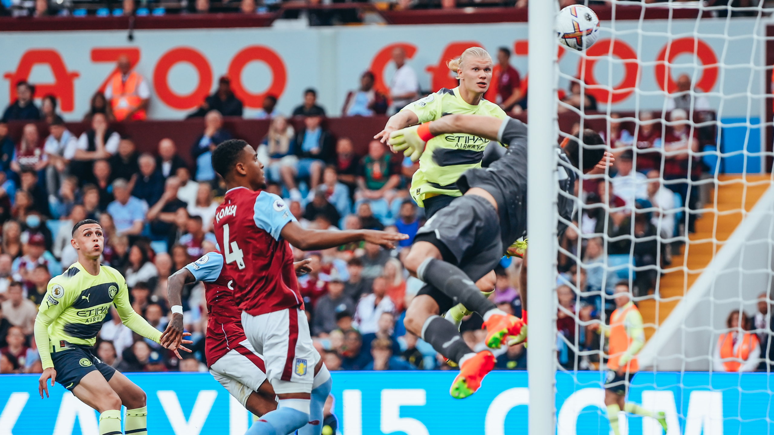 Gallery: Haaland nets as Villa hold City