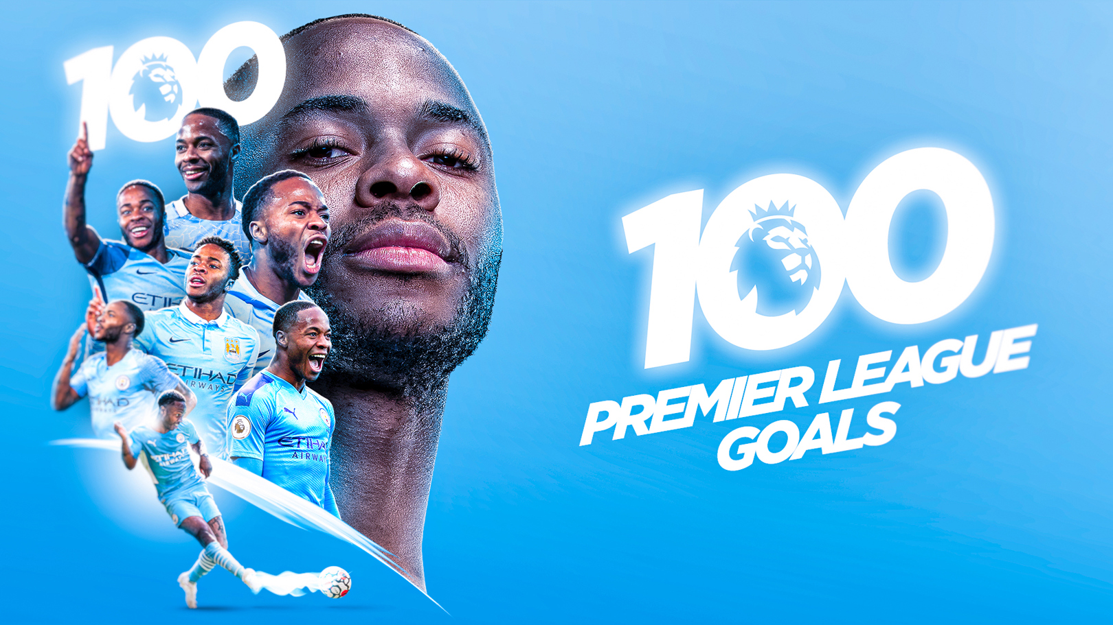 Sterling joins Premier League 100 club with goal v Wolves