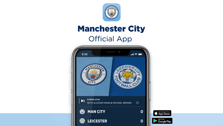 How to follow City v Leicester on the Man City app