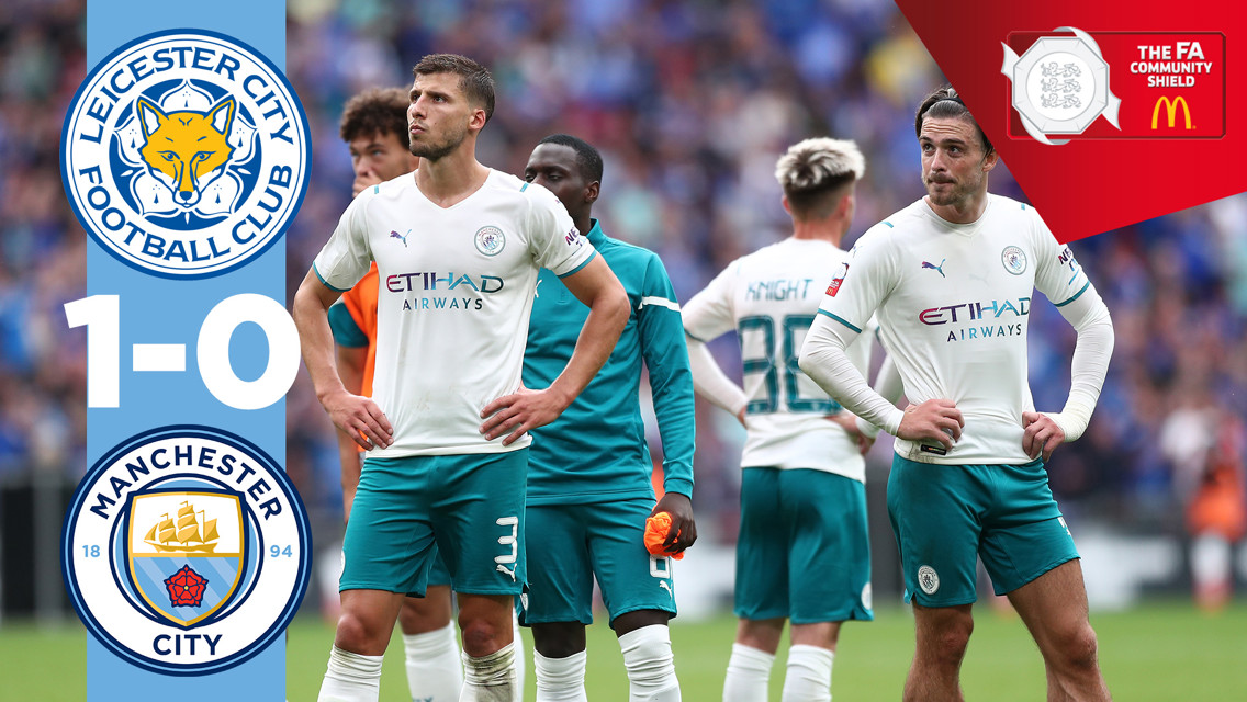 Leicester 1-0 City: Community Shield match action