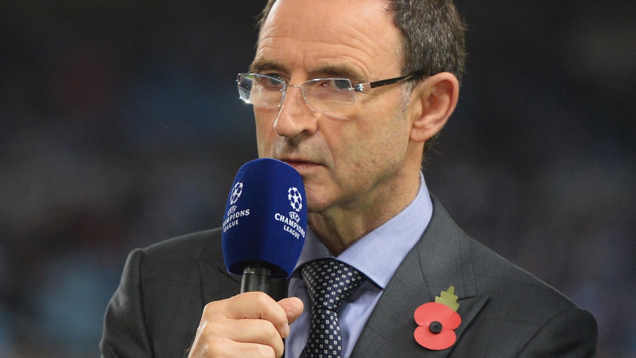 ON THE MIC : As well as TV work, Martin O'Neill has written his autobiography.