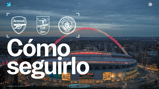 Promotional image for the Carabao Cup match between Arsenal and Manchester City at Wembley Stadium, with date and time info.