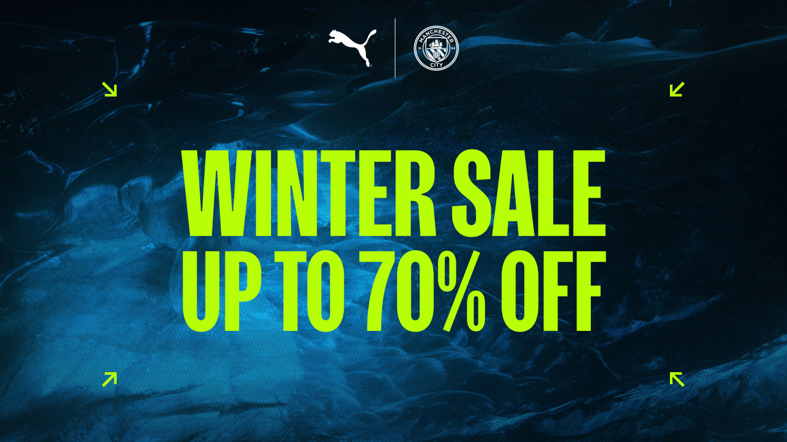 Get up to 70% off in our winter sale