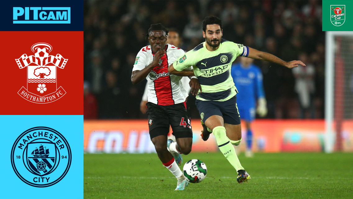 Pitcam highlights: Southampton 2-0 City 