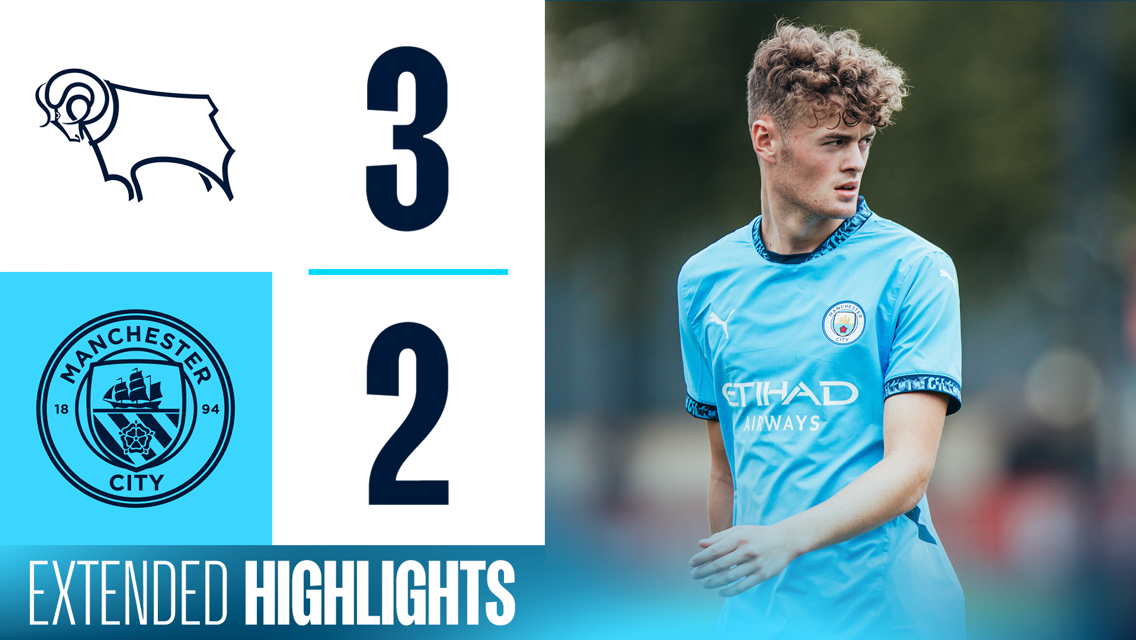 U18 Premier League Cup extended highlights: Derby County 3-2 City 