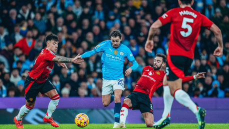 Bernardo reflects on Manchester derby defeat