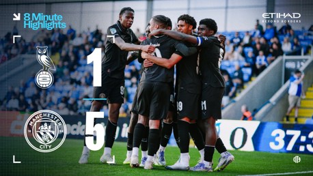 8-minute highlights: Oldham 1-5 City EDS