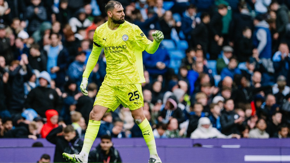 Haaland hails Donnarumma for debut display in Manchester derby