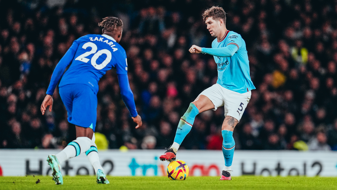 STEADY STONES: On the ball.