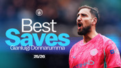 Donnarumma’s best saves for City