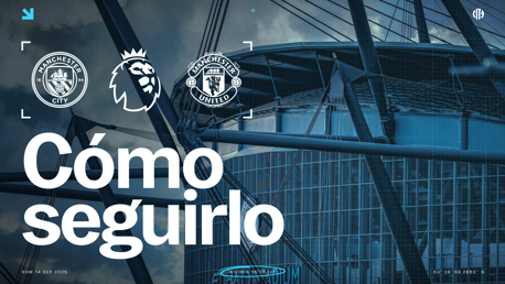 City v United: horarios y TV