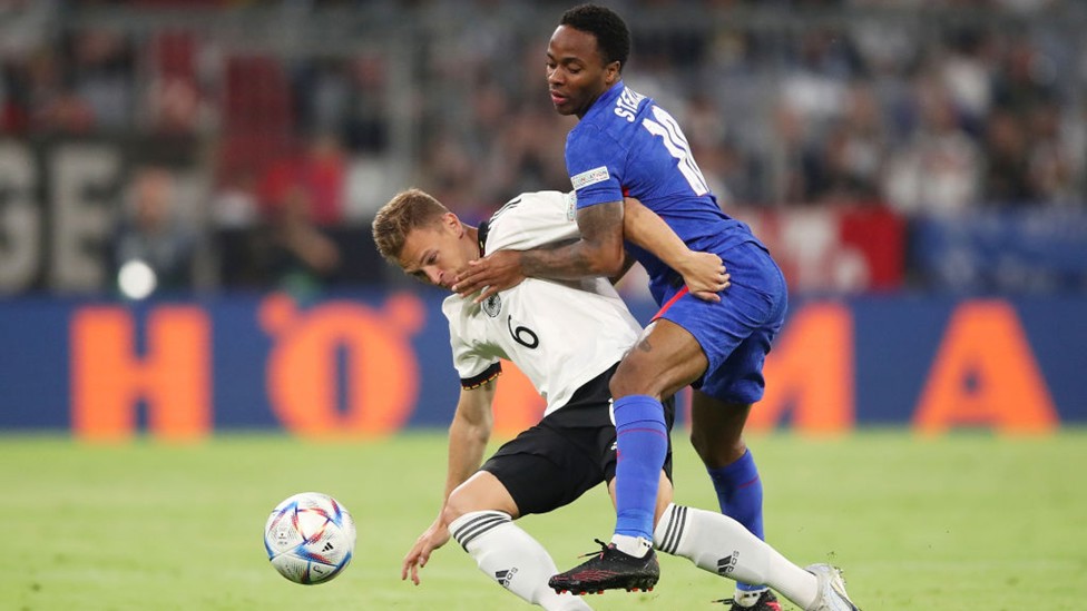 LANDMARK NIGHT: For Raheem Sterling who won his 75th England cap
