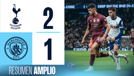  Spurs 2-1 City: resumen amplio