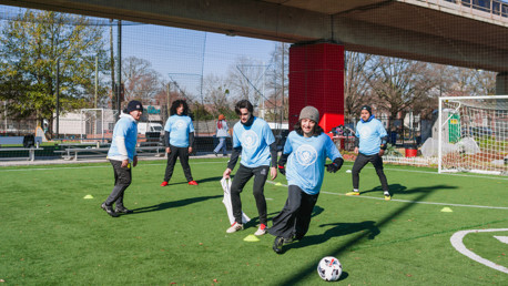 Gallery: City strengthen Youth communities in Atlanta through football