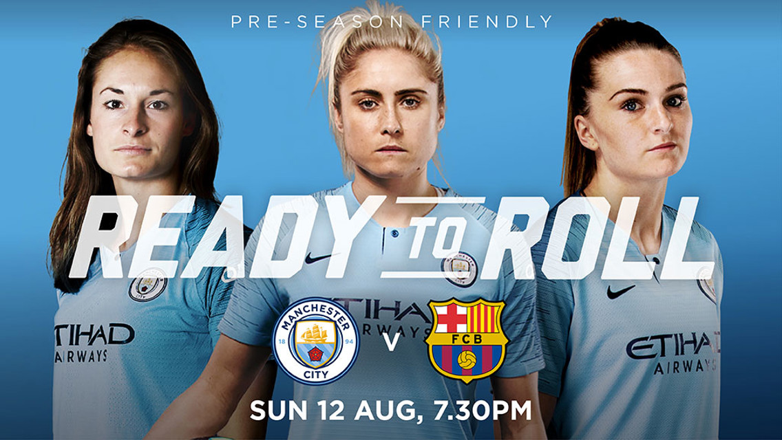 FRIENDLY: City v Barcelona.