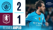 City 2-1 Aston Villa: resumen amplio