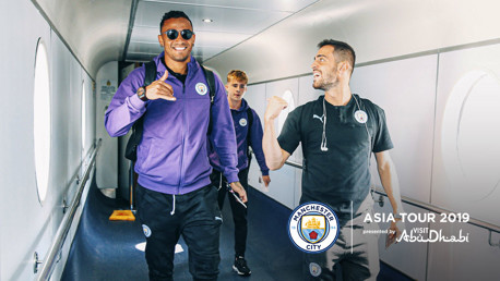 HERE WE GO: Danilo and Bernardo have some catching up to do ahead of our summer tour