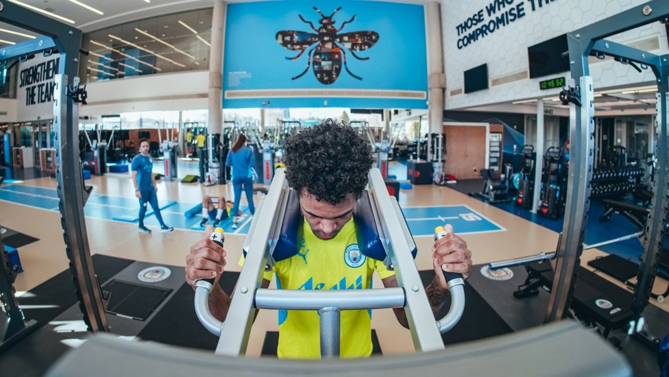OSCAR BOBB: Working hard to return to action