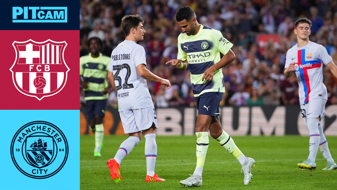 Pitcam Highlights: Barcelona 3-3 City