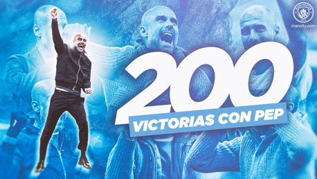 200 victorias con Pep Guardiola