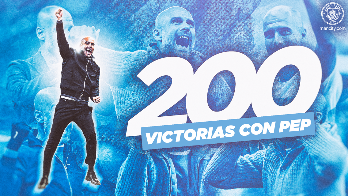 200 victorias con Pep Guardiola