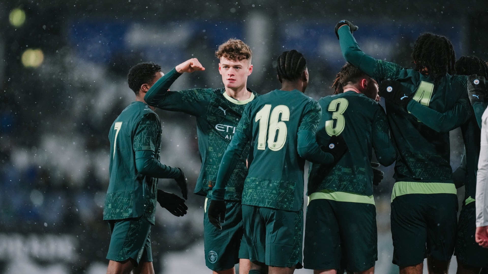 NUMBER THREE : Matty Warhurst draws City level again.