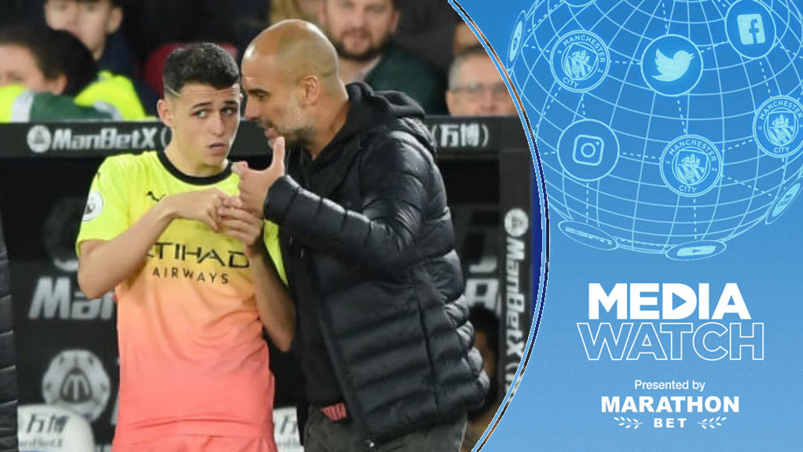 Media: Foden - I learn from Guardiola every day